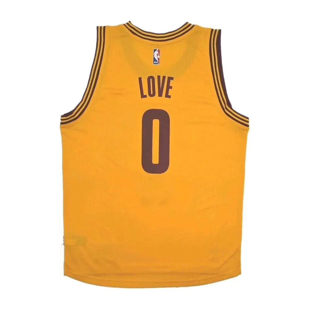 Cleveland Cavaliers Basketball Jersey Swingman Kevin Love #0 Sz Large Cavs NBA